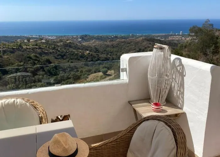 Spectacular Sea View La Mairena Golf & Paddle & Tennis Included Apartmán *