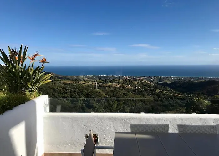 Spectacular Sea View La Mairena Golf & Paddle & Tennis Included