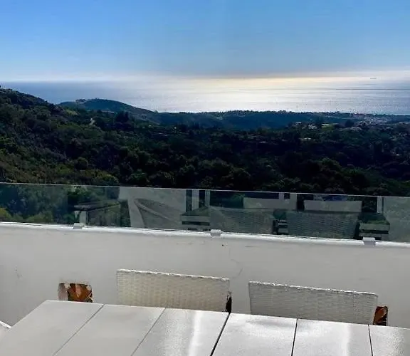 Spectacular Sea View La Mairena Golf & Paddle & Tennis Included