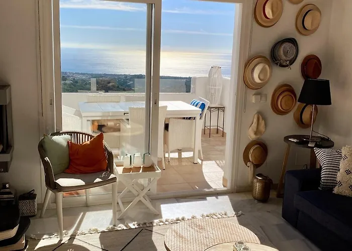 Apartment Spectacular Sea View La Mairena Golf & Paddle & Tennis Included Marbella